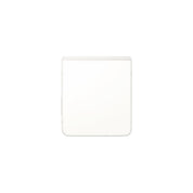 Samsung Galaxy Z Flip8 in Cream, folded rear view