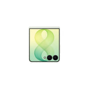 Samsung Galaxy Z Flip8 in Mint, folded cover screen