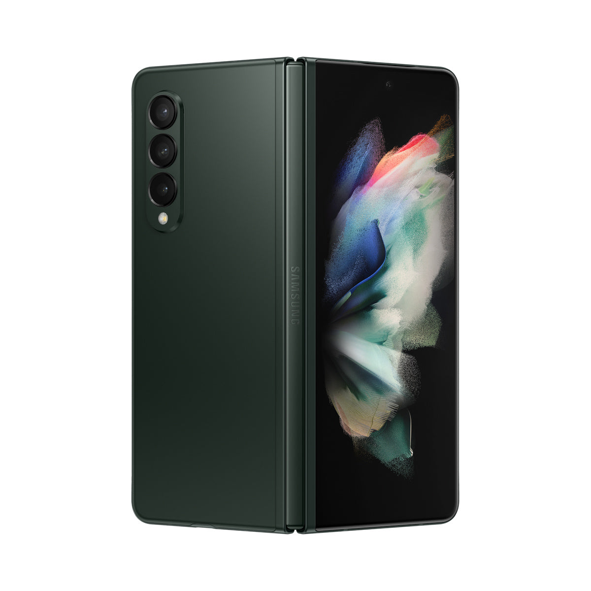 Samsung Galaxy Z Fold3 in Phantom Green