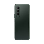 Samsung Galaxy Z Fold3 in Phantom Green, rear view