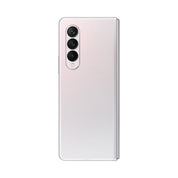 Samsung Galaxy Z Fold3 in Phantom Silver, rear view