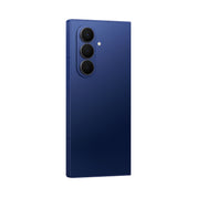 Samsung Galaxy Z Fold7 in Blue Shadow, angled rear view