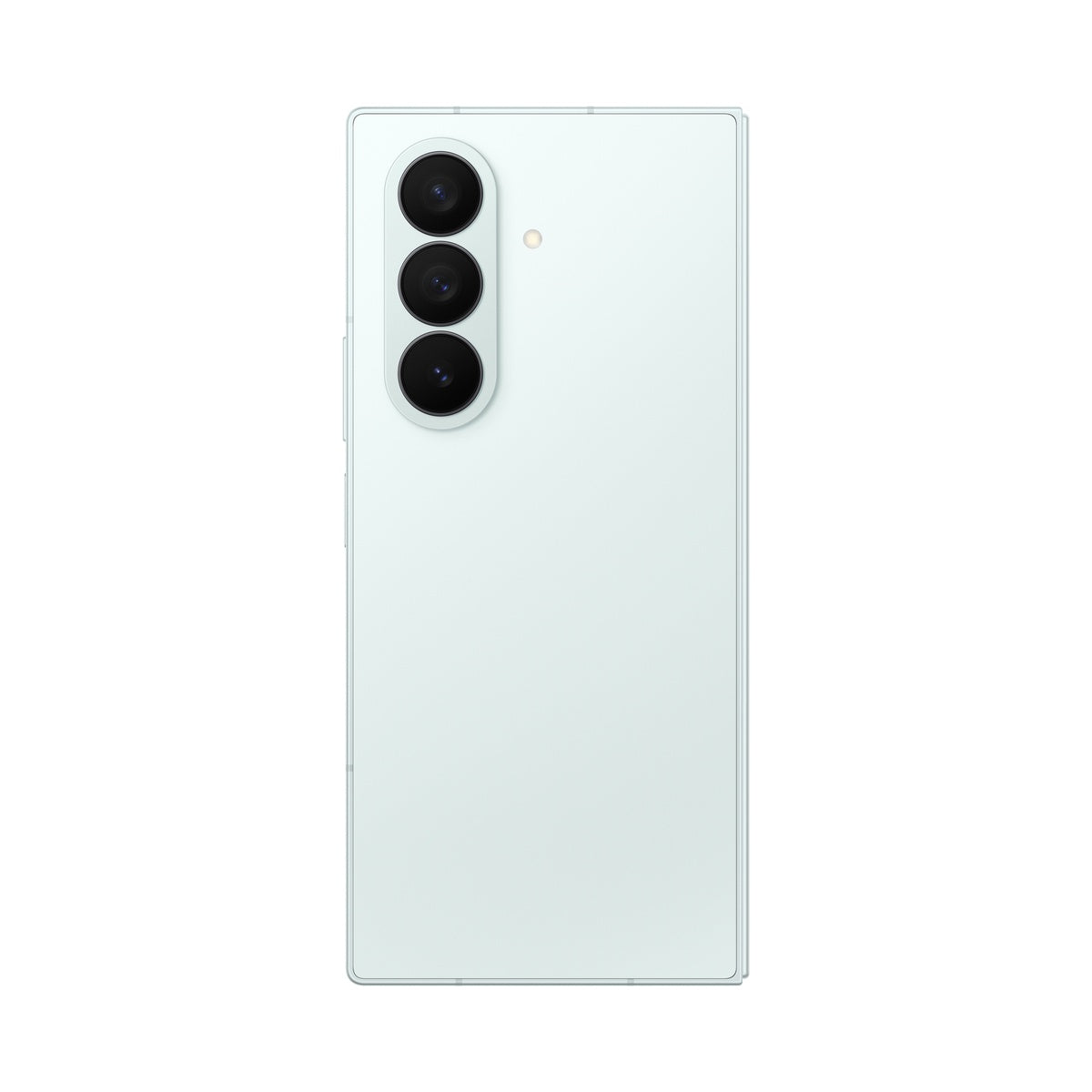Samsung Galaxy Z Fold7 in Mint, rear view