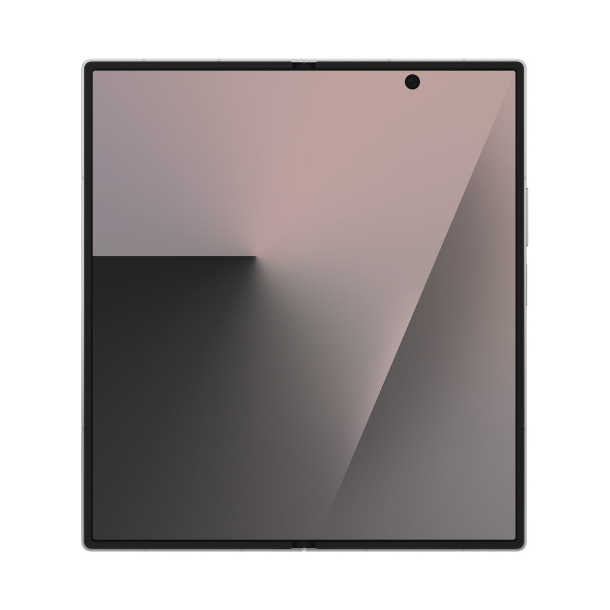 Samsung Galaxy Z Fold7 in Silver Shadow, open main screen