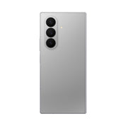 Samsung Galaxy Z Fold7 in Silver Shadow, rear view