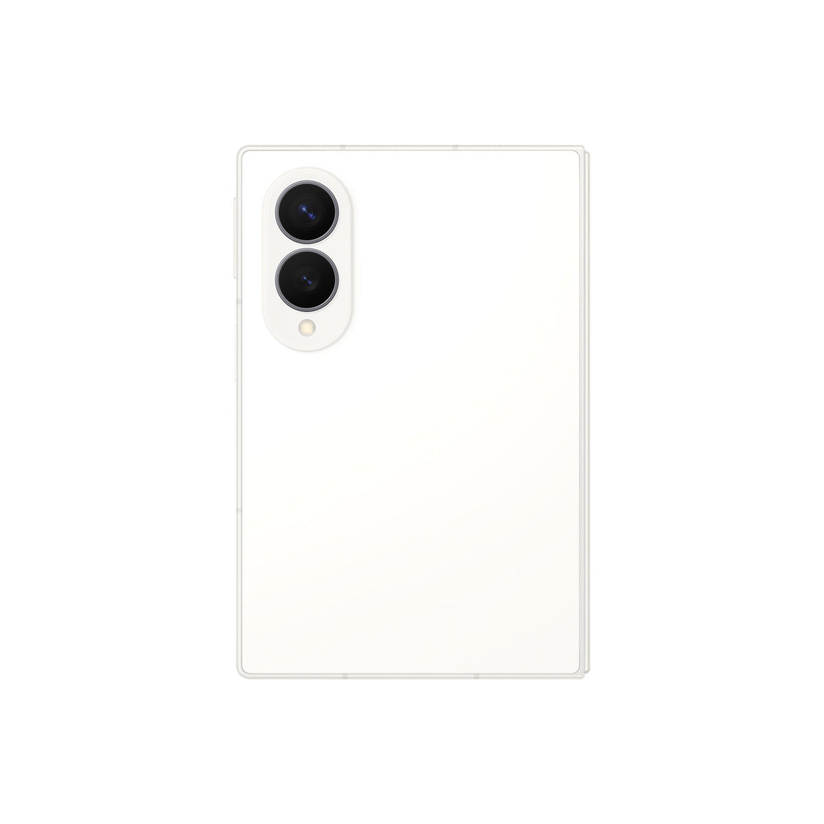 Samsung Galaxy Z Fold8 in Cream, rear view