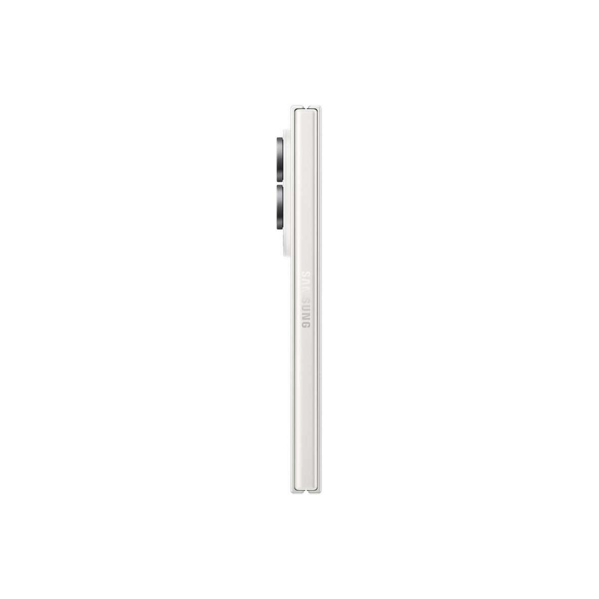 Samsung Galaxy Z Fold8 in Cream, side view