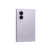 Samsung Galaxy Z Fold8 in Lavender, angled rear view