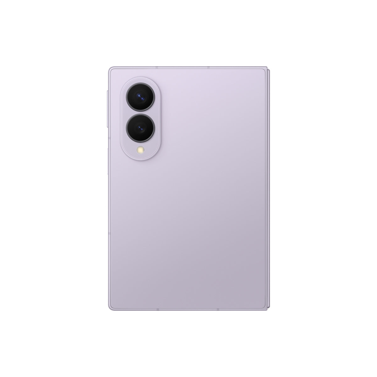 Samsung Galaxy Z Fold8 in Lavender, rear view