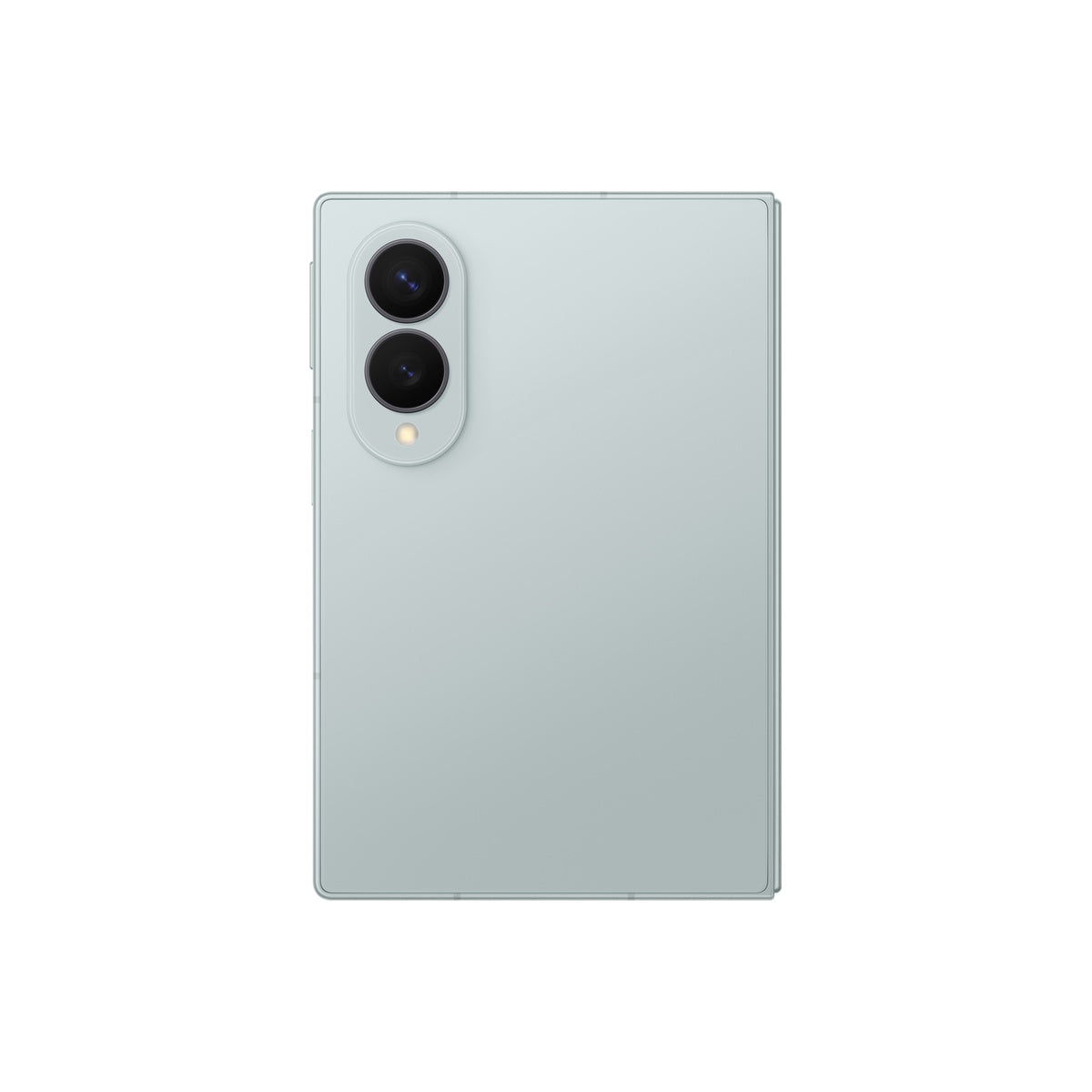 Samsung Galaxy Z Fold8 in Pistachio, rear view