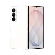 Samsung Galaxy Z Fold8 Ultra in Cream, front and rear view