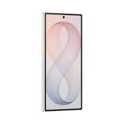 Samsung Galaxy Z Fold8 Ultra in Cream, angled cover screen