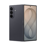 Samsung Galaxy Z Fold8 Ultra in Graphite, front and rear view