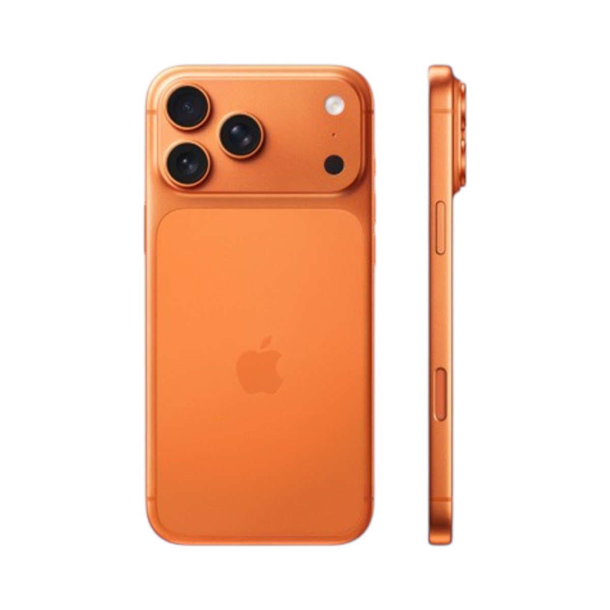 iPhone 17 Pro Max in Cosmic Orange